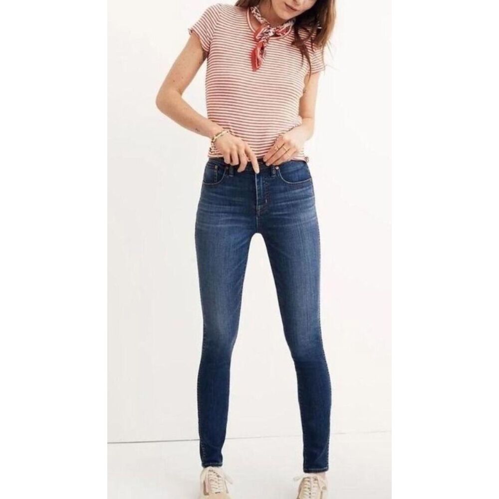 Madewell "10 High-Rise Skinny Jeans
